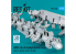 ResKit kit RS72-0556 Râteliers à bombes multiples MBD3-U6-68 2p imprimé 3D 1/72