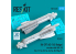 ResKit kit RS72-0601 Kh-29T AS-14B Kedge missiles AVEC AKU-58 2 pièces, imprimées en 3D 1/72