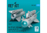 ResKit kit RS72-0601 Kh-29T AS-14B Kedge missiles AVEC AKU-58 2 pièces, imprimées en 3D 1/72