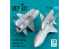 ResKit kit d'amelioration Avion RS72-0602 Missile Kh-58U avec AKU 58 (2 pièces) 1/72
