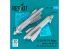 ResKit kit RS72-0600 Kh-29T Kh-29L AS-14A Kedge missiles with AKU-58 2 pièces, imprimées en 3D 1/72