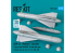 ResKit kit RS72-0562 Missiles AGM-62 Walleye I 2unités nacelle de liaison de données AN/AWG-16 1unité Impression 3D 1/72
