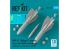 ResKit kit RS72-0563 2 missiles AGM-62 Walleye II avec 1 nacelle de liaison de données AN/AWG-16 imprimé 3D 1/72