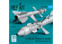 ResKit kit RS72-0577 Missiles R-27EP AA-10 Alamo-F 4 pièces imprimés en 3D 1/72