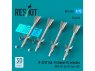 ResKit kit RS72-0582 Missiles R-27ET AA-10 Alamo-D 4 pièces imprimés en 3D 1/72