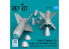 ResKit kit RS72-0532 Missiles AGM-62 Walleye I 2unités nacelle de liaison de données AN/AWG-16 1unité Impression 3D 1/72