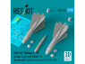 ResKit kit RS72-0533 Missiles AGM-62 Walleye II ER 2p avec liaison de données AN/AWG-16 Pod 1p 3D 1/72