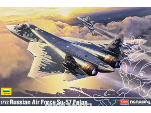 Academy maquette avion 12572 Sukhoi Su-57 Felon Russian Air Force 1/72