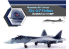 Academy maquette avion 12572 Sukhoi Su-57 Felon Russian Air Force 1/72