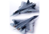 Academy maquette avion 12572 Sukhoi Su-57 Felon Russian Air Force 1/72