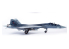 Academy maquette avion 12572 Sukhoi Su-57 Felon Russian Air Force 1/72