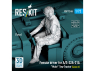 ResKit Figurine RSF72-0086 Conductrice pour tracteur de remorquage A/S-32A-31A Mule 1 pièce 1/72