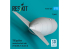 ResKit RSU72-0327 Réservoir de carburant central de 150 gallons pour F-5E/F/N, F-20, AT-3 1 pièce imprimée en 3D 1/72