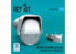 ResKit kit d'amelioration avion RSU72-0205 Nacelle de tir AN/AVQ-26A PAVE avec pylône pour F-4 Phantom II impression 3D 1/72