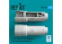 ResKit amelioration RSU72-0223 Buses d'échappement F-4E, J, EJ, F, G, S Phantom II kit Finemolds imprimé en 3D 1/72