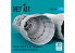 ResKit amelioration RSU72-0223 Buses d'échappement F-4E, J, EJ, F, G, S Phantom II kit Finemolds imprimé en 3D 1/72