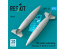 ResKit RSU72-0323 Réservoirs de carburant sous les ailes de 150 gallons pour F-5E/F/N, F-20, AT-3 1pièce imprimée en 3D 1/72