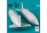 ResKit RSU72-0323 Réservoirs de carburant sous les ailes de 150 gallons pour F-5E/F/N, F-20, AT-3 1pièce imprimée en 3D 1/72