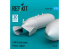 ResKit RSU72-0329 Réservoirs de carburant de 1200 L pour Jaguar français 2pièce imprimée en 3D 1/72