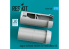 ResKit amelioration RSU72-0332 Embouts d'échappement Jaguar pour kit HobbyBoss imprimés en 3D 1/72