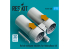 ResKit amelioration RSU72-0335 Tuyères d'échappement Rafale pour kit HobbyBoss imprimées en 3D 1/72