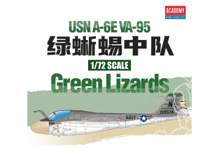 Academy maquette avion 12543 USN A-6E VA-95 Green Lizards 1/72