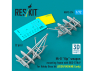 ResKit kit d'amelioration Hélico RSU72-0274 Cadre pour arme de coté Mi-8 avec BD3-57KrV Early HobbyBoss URSS/Ukraine 2p 1/72