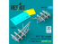 ResKit kit d'amelioration Hélico RSU72-0275 Cadre pour arme de coté Mi-8 avec BD3-57KrV HobbyBoss UKRAINE Late 2p 1/72
