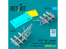 ResKit kit d'amelioration Hélico RSU72-0275 Cadre pour arme de coté Mi-8 avec BD3-57KrV HobbyBoss UKRAINE Late 2p 1/72