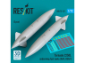 ResKit RSU72-0311 Réservoirs de carburant sous les ailes du Tornado 2250L RAF, RSAF 2pièce imprimée en 3D 1/72