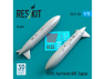 ResKit RSU72-0328 Réservoirs de carburant de 1200 L pour Jaguar RAF 2pièce imprimée en 3D 1/72