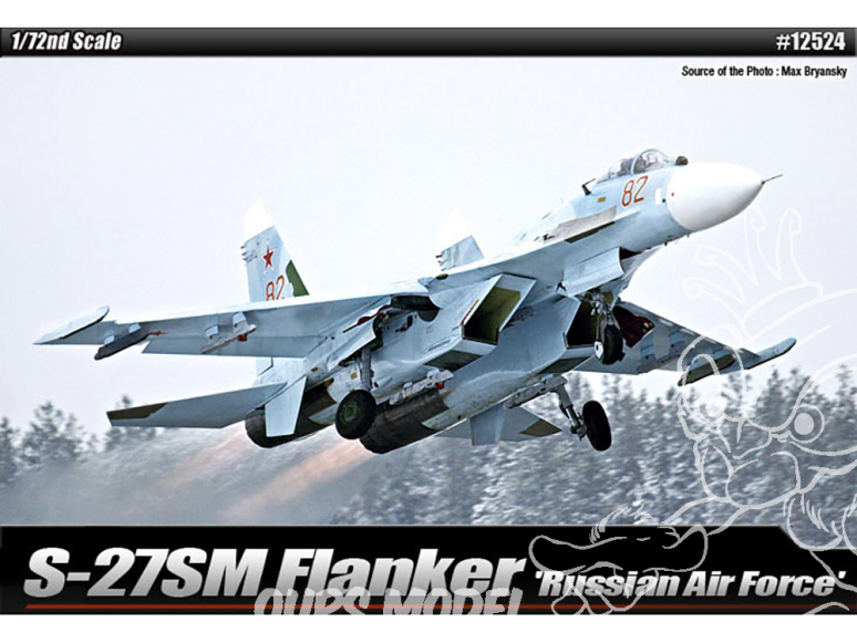Academy maquette avion 12524 Sukhoi S-27SM 1/72