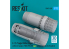 ResKit amelioration RSU72-0299 Tuyères échappement ouverte kit Revell F‑15E-A,B,C,D,E early et J F100-PW-220 imp 3D 1/72