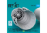 ResKit amelioration RSU72-0299 Tuyères échappement ouverte kit Revell F‑15E-A,B,C,D,E early et J F100-PW-220 imp 3D 1/72