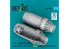 ResKit amelioration RSU72-0300 Tuyères échappement fermée kit Revell F‑15E-A,B,C,D,E early et J F100-PW-220 imp 3D 1/72