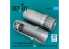 ResKit amelioration RSU72-0297 Tuyères échappement ouverte kit Academy F‑15E-A,B,C,D,E early et J F100-PW-220 imp 3D 1/72