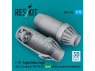 ResKit amelioration RSU72-0298 Tuyères échappement fermée kit Academy F‑15E-A,B,C,D,E early et J F100-PW-220 imp 3D 1/72