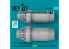 ResKit amelioration RSU72-0298 Tuyères échappement fermée kit Academy F‑15E-A,B,C,D,E early et J F100-PW-220 imp 3D 1/72