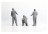 DAS WERK Figurine DW32101 Mécaniciens allemande WWII avec dessins techniques 1/32
