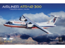 X-Scalemodels maquette avion X144009 ATR-42-300 American Eagle 1/144