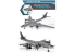 Academy maquettes avion 12643 Russian Air Force Tu-95 MS "BEAR" 1/144