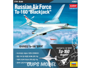 Academy maquettes avion 12621 Russian Air Force Tu-160 "Blackjack" 1/144