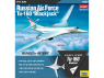 Academy maquettes avion 12621 Russian Air Force Tu-160 "Blackjack" 1/144