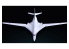 Academy maquettes avion 12621 Russian Air Force Tu-160 "Blackjack" 1/144