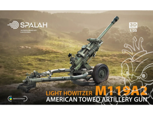 Spalah SP25335 Howitzer M119A2 1/35