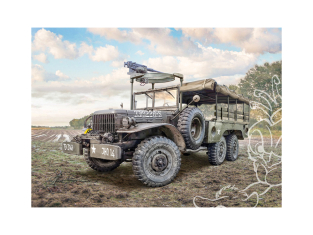 Italeri maquette militaire 96230 Dodge WC-62/63 1 1/2 ton 6x6 TRUCK 1/35