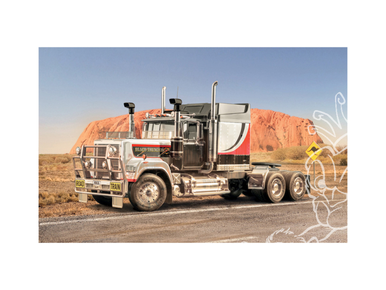 Italeri maquette camion 90727 Camion australien BLACK THUNDER 1/24