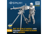 Spalah kit figurine SP30535 Mitrailleur avec mitrailleuse DShKM 1/35