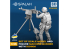 Spalah kit figurine SP30535 Mitrailleur avec mitrailleuse DShKM 1/35
