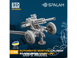 Spalah SP13335 Mortier automatique 2B9M Vasylok 1/35